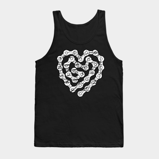 Biker Heart Tank Top by Scar